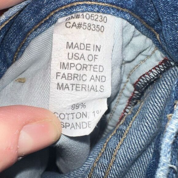 Current Elliot 29 The Cuffed designer luxe distressed jeans - Picture 4 of 5